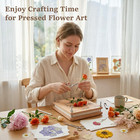 Large Flower Press Kit  11 8  X 8 3  6 Layers