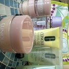 Clinique 8 Pc Set  Moisture Surge Soap Lotion Scrub Makeup Remover Mascara