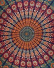 Indian Decor Mandala Tapestry Wall Hanging Hippie Throw Bohemian Ombre Bedspread