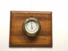 Vintage Pilot Marine Barometer Germany Antique Ship Rain Change Fair Gauge