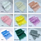 Faux Fur Fabric 8cm Long Fluffy Diy Material Sewing Toy Doll Hair 25 45cm Crafts