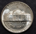 1943 D Jefferson War Nickel Choice  Bu 5 Steps 35  Silver  Lot 1010