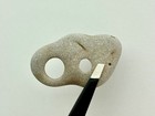 Holey Beach Rock Hag Stone Adder Fairy Natural Large 3 8   hole  2nd Hole Pendant 