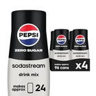 Lot Of 4 Sodastream Pepsi Zero Sugar Soda Mix 59 6 Total Fl Oz 96 Total Servings