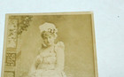 Antique Stage Actress Lillian Russell Cdv Photo