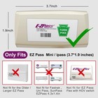 Ez Pass Holder With Super Strong Suction Cups For Windshield  Ezpass Holder Toll