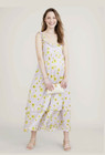 Hatch Maternity Women s The Rafaela Dress Lilac Poppy Cotton New