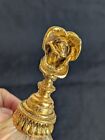  one  Vtg Matson Stylebuilt Rose Vanity Ornate Gold Ormolu Glass Perfume Bottle