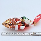 Christopher Radko Pine Cone Claus Santa Christmas Ornament  1019841 New Rare