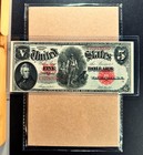 Fr  88 1907  5 Legal Tender  woodchopper  - Xf