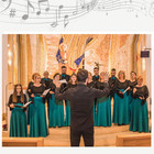 Choral Music Holder Sheet Folder 20 Sleeves Choir Handle Strap Binder Singer
