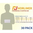 Horlimer 9x6x3 Shipping Boxes Set Of 30  White 9  X 6  X 3   White-30 Pack