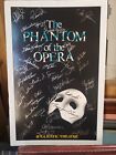1988 The Phantom Of The Opera Broadway  Cast Signed Window Card   Lh