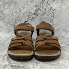 Teva Womens 9 Brown Tirra Leather Strappy Sport Sandal Outdoor Hiking P2-78