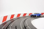 New Afx Slot Car Ho Guard Rails Set - Red   White Fits  Aurora  Model Motoring