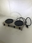 Bunn Stainless Steel Dual Burner Coffee Pot Warmer hot Plate Wx-2 Tested Works