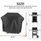 48inch Waterproof Bbq Gas Grill Cover Heavy Duty For Weber Spirit 2 Ii 200 E-210