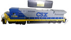 Bachmann Spectrum 85010 Csx  7598 Ge Dash 8-40c Ho Diesel -tested -used -
