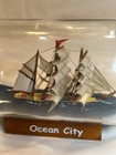 Ocean City Maryland Ship In A Bottle Souvenir 