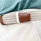 Players Only Braided Performance Golf Belt - Sand