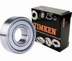 2pack Usa Timken Brand 6202-zz 15x35x11mm Double Metal Seal Ball Bearings 6202zz
