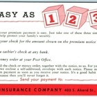 1959 Dallas  Tx Reserve Life Insurance Company Ink Blotter Card Advertising Vtg