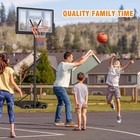 Yohood Basketball Hoop Outdoor 10ft Adjustable Portable Basketball Hoop Goal    