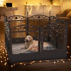 Dog Cage Playpen Extra Large Pet Dog Exercise Fence Heavy Duty Metal W  Pad