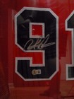 Dennis Rodman Chicago Bulls Autographed Framed Jersey Beckett  bas  Coa