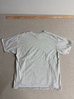 Vintage 90s Oneita Native American Chief Artwork Graphic T-shirt Xl Heather Grey
