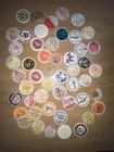 Assorted Vintage Dairy Advertising Bottle Caps Lot Multicolor Original