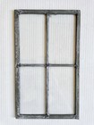 Vintage Galvanized Metal Small 4 Pain Window Frame Farm Barn Home Decor 6 5x11   