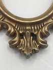 Vintage Ornate Gold Oval Picture Frame     Baroque Rococo Style Wall D  cor Resin 