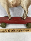 Antique Horse Pull Toy Legs Move 9 In  Tall Old Paint Original Late 1800s