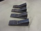 4 Box Digger Blade Scarifier Shank Scraper Ripper Steel Tooth 1 1 2  X 6 X 2 1 2