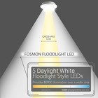 Wireless Stick On Puck Led Tap Light Bright Remote Battery Under Cabinet Closet