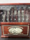 Boye Needle Co  Wood Needle Display Cabinet Case Hand  88 Hooks Assorted 1919