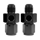 8an Male Flare To 8an Female Swivel With 1 8 Npt Gauge 8an Male-8an Female