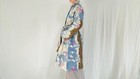 Vintage Kantha Quilted Coat  Reversible Art Jacket  One Size 