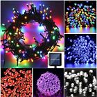 100 Led Solar Outdoor Waterproof Lights Outdoor Garden Wedding Party Christmas