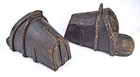 Scarce Original Pair Of 16th Century Continental-spanish Knights Armour Stirrups