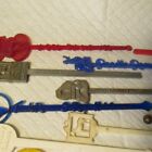 Vintage Lot Of 50 Different Swizzle Sticks Hotels  Bars  Restaurants nightclub
