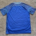 Nike Cbf Brazil 2016 Authentic Blue Short Sleeve Away Soccer Jersey Mens Xl