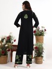 Green Rayon Chikankari Kurta Set  Lucknow Chikankari Kurti Palazzo Salwar Kameez