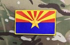 Large 3 x5  Arizona State Flag Morale Patch Set Multicam Grand Canyon Az 2a