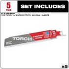 Milwaukee Tool 48-00-5501 The Torch W carbide Teeth 7t 6l 5pk