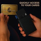 Men s Airtag Bifold Wallet Slim Pop-up Premium With Money Clip   Rfid Blocking