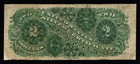 1886  2 Major General Winfield Scott Hancock Large Size Silver Certificate 