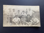 Antique Baseball Team Photo Rrpc Real Photo