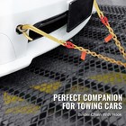 Uimoso 5 16  X 2  G80 Tow Chain J Hook V-chain Bridle Grab Hook Wrecker 10800lbs